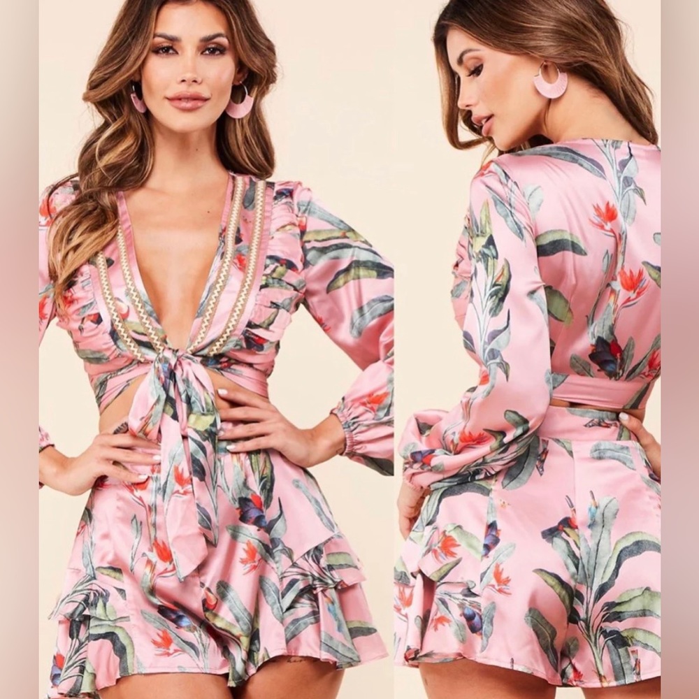 Two-Piece Short Set - Picture 2 of 4